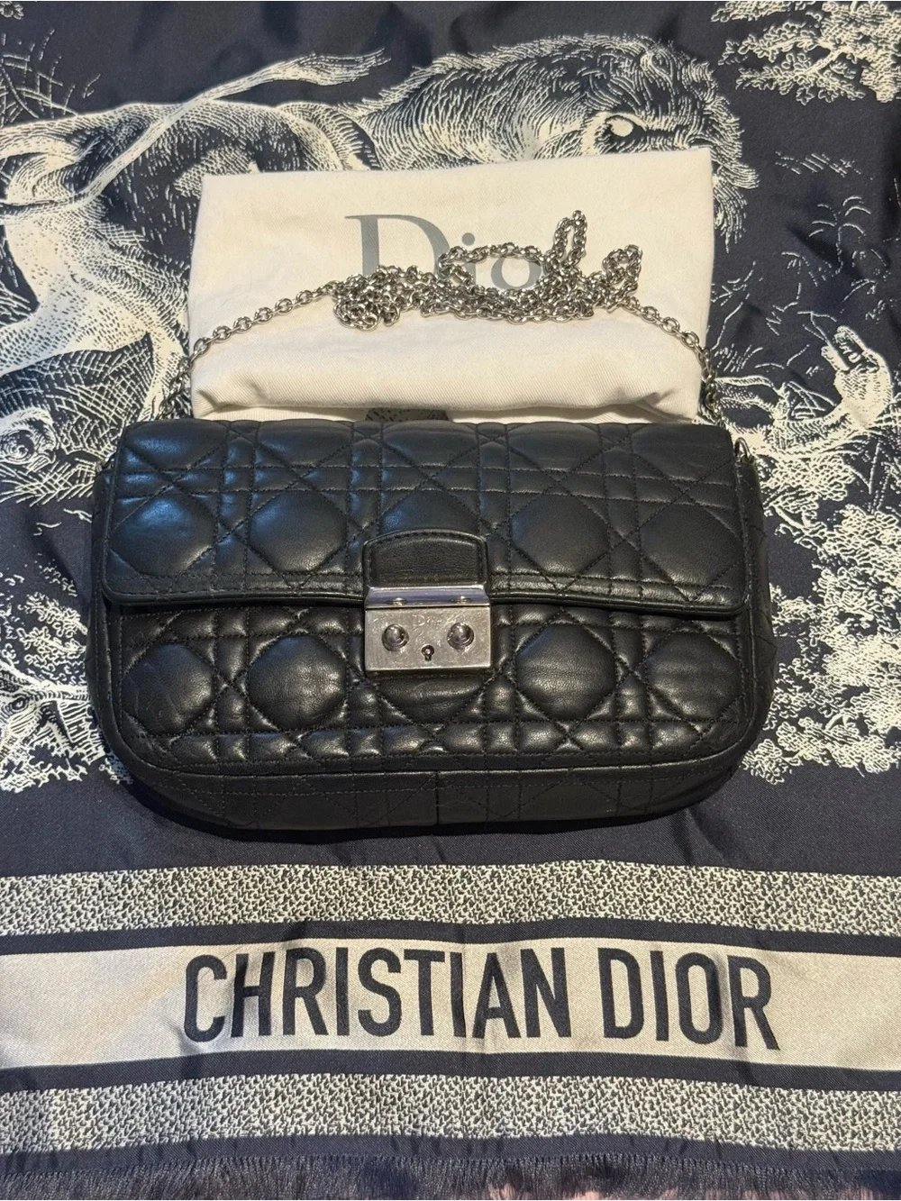 Christian Dior Small Cannage Crossbody Bag